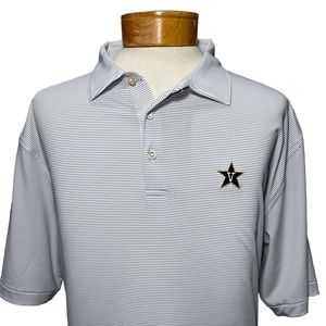 Peter Millar Golf Polo - Vanderbilt Commodores - Mens Size XXL